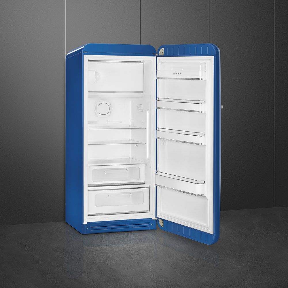 Smeg kjøleskap blå retro høyde 153 cm FAB28RBE5 
