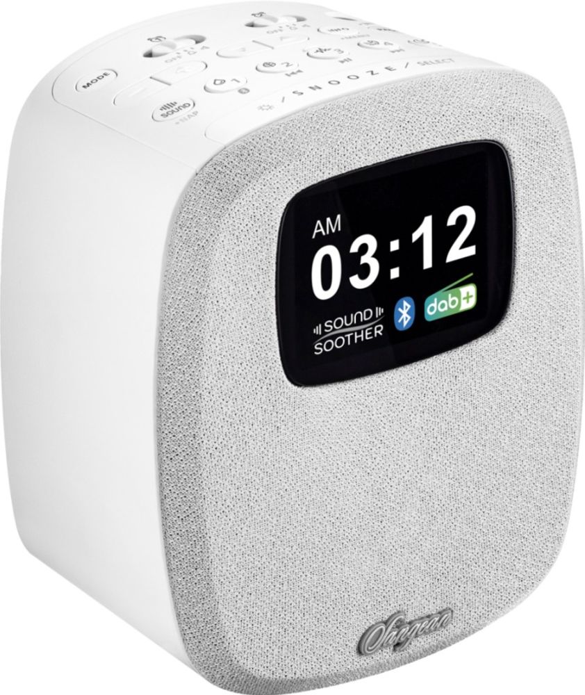 Sangean klokkeradio DCR 83 hvit, innsovningslyder 