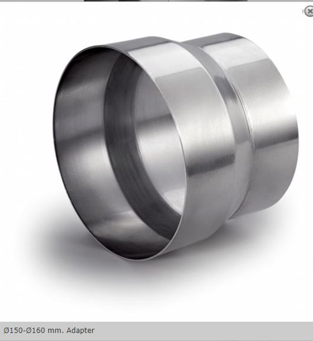 Hovedbilde Silverline Avtrekk & Adapter  Ø150-Ø160 mm. Adapter 4024011 ...