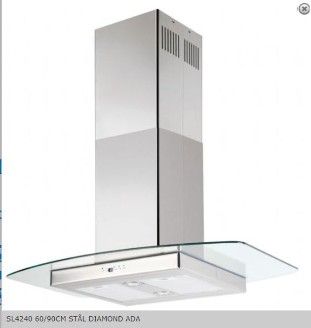 Hovedbilde Silverline Ventilator Fritthengende modell 60 cm STÅL ...
