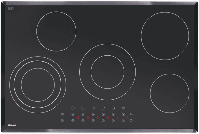 Hovedbilde Gram keramisk platetopp 77 cm 5 soner KK 7520-90 T