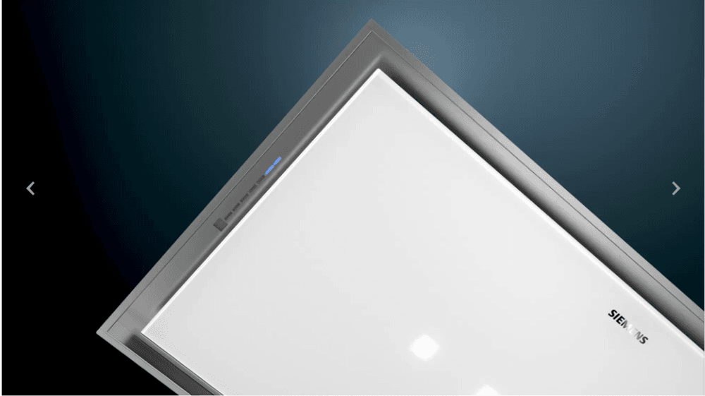 Siemens iQ500 takventilator 90 cm hvit LR97CBS20