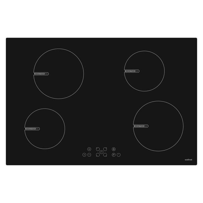 Hovedbilde Vestfrost platetopp induksjon svart 78 cm VIH 1080 P