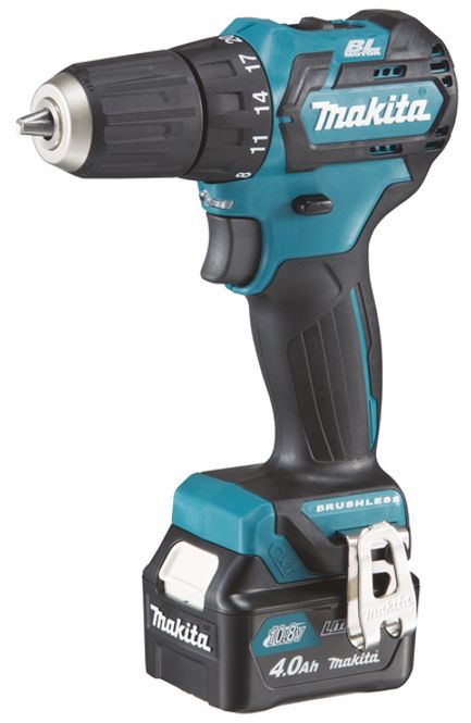 Hovedbilde Makita borskrutrekker DF332DSMJ 2 stk 12V 4,0Ah batterier, ...