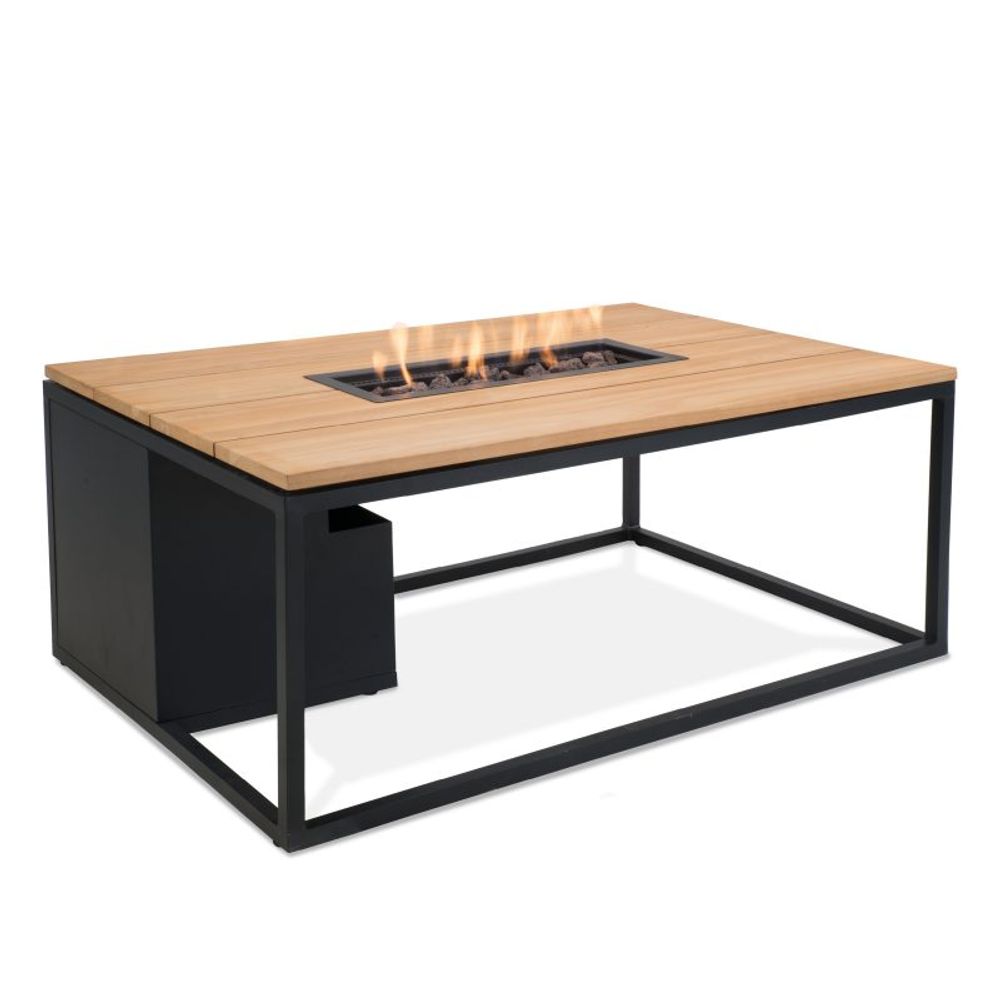 Trend Collection peisbord Cosiloft 120 sort og teak 5958750