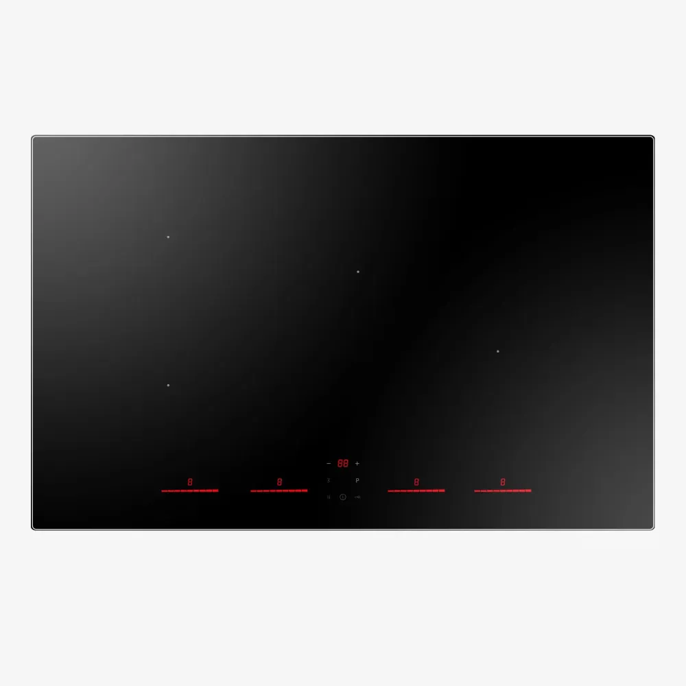 JGNordic platetopp induksjon 80 cm 4 soner JI 8022 MG P