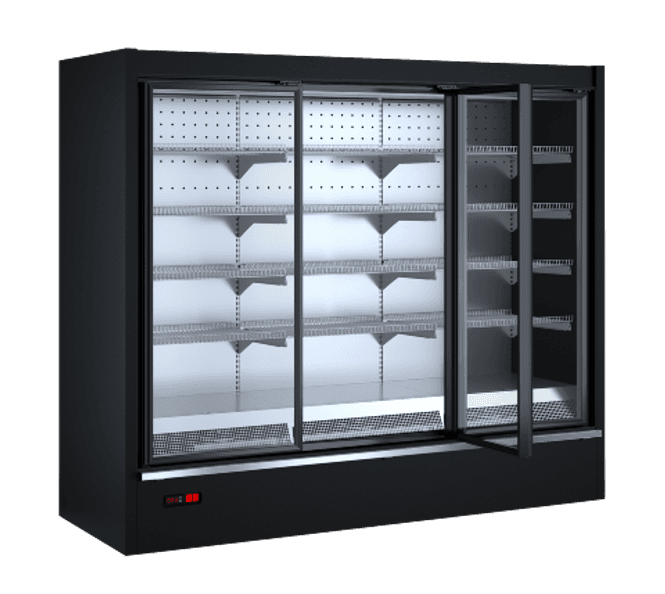 Hovedbilde Vibocold displayfryser indiana 3 dører 210 cm INDI85 895 05 ...