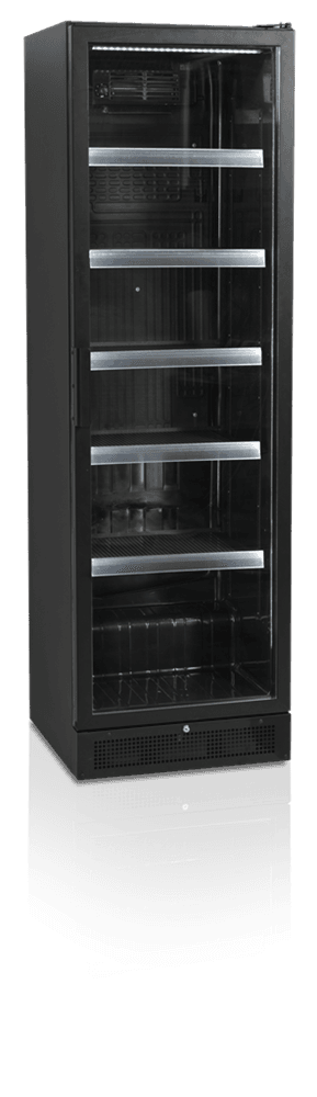 Tefcold display kjøleskap svart 199 cm SCU1425H 
