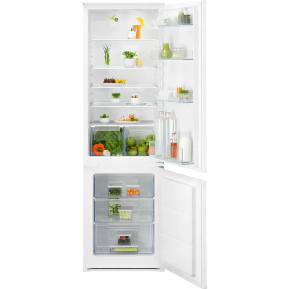 Electrolux kombiskap integrert Hvit LNS5LE18S