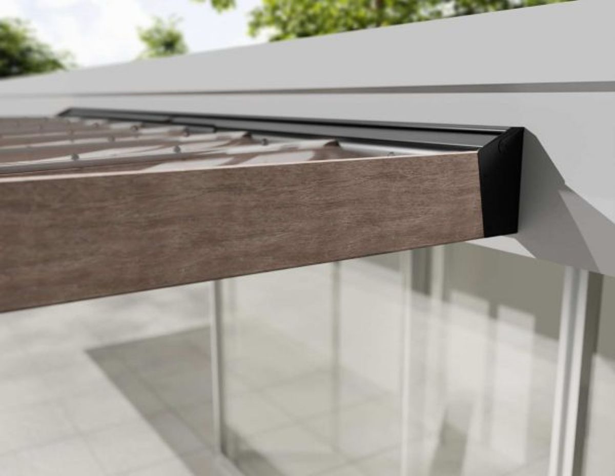 Canopia by Palram Helsinki terrassetak i sedertre 3m x 9,9m 707374