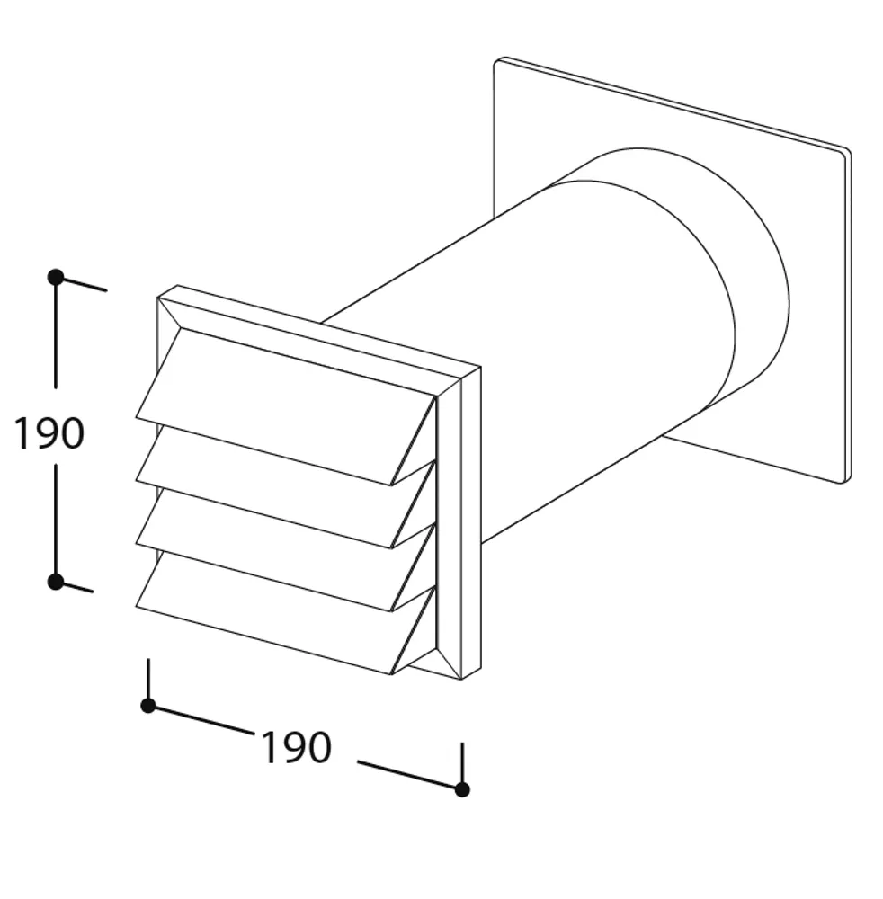Eico Compair Flow, Murgjennomføring 90x220