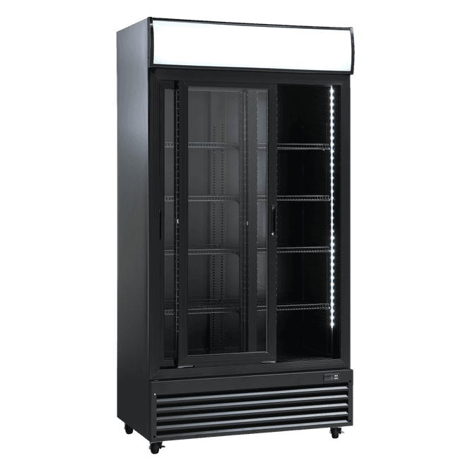 Hovedbilde Scandomestic display kjøleskap 202 cm SD 802 BSLE 