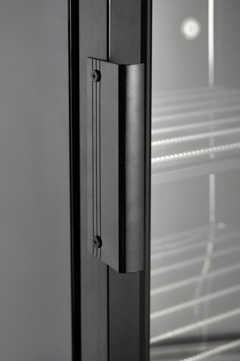 Vibocold display kjøleskap sort 187 cm VF 372 SORT
