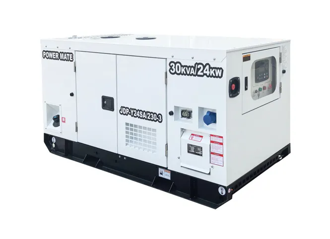 Hovedbilde Power Mate diesel aggregat innkapslet 30 KVA ATS L3  230V 3 ...