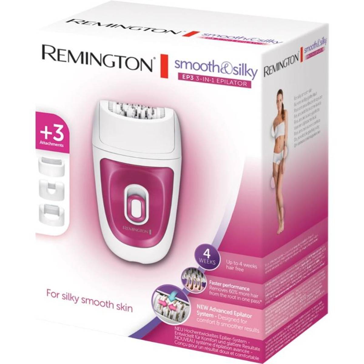 Remington epilator 3 i 1 277300