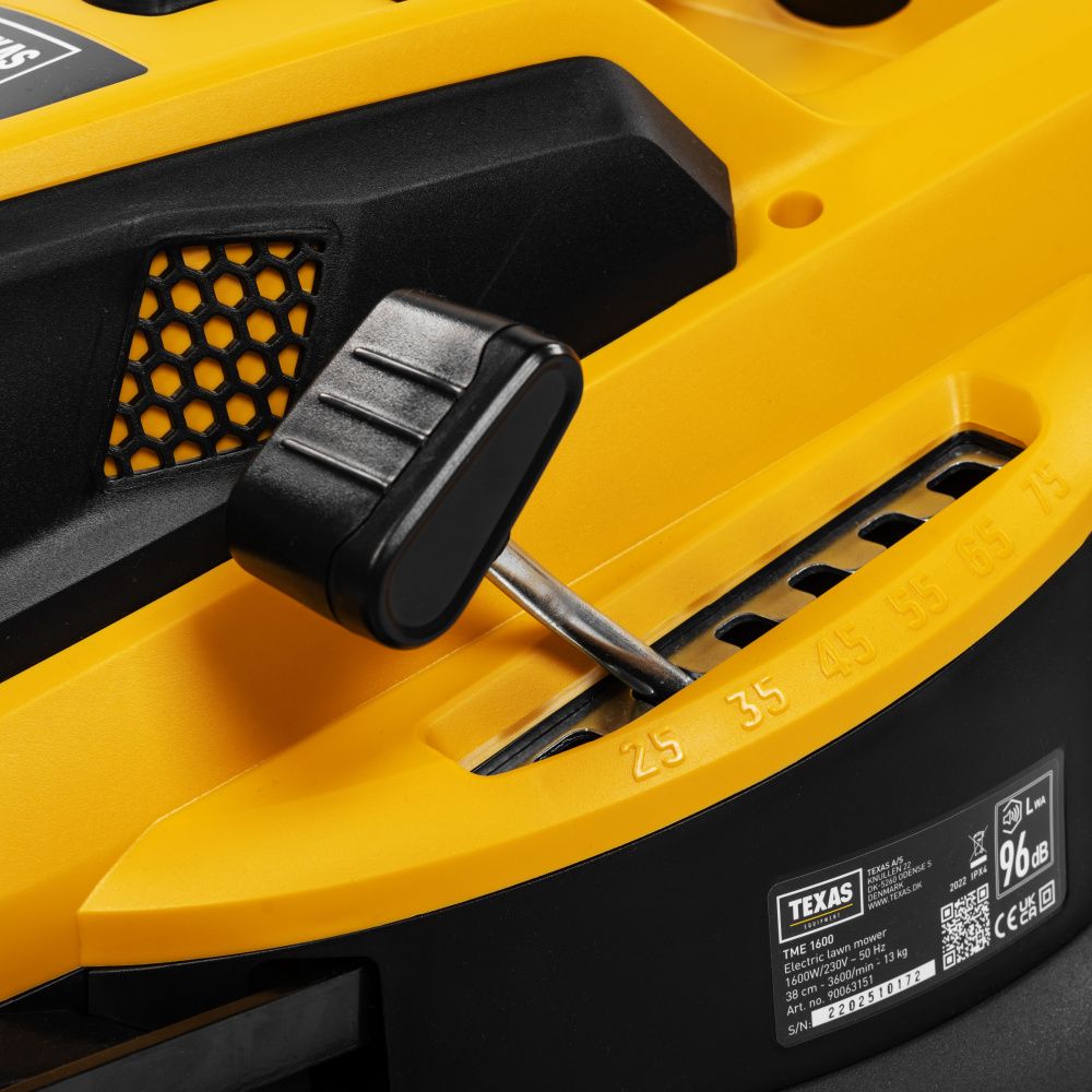 Texas gressklipper TME 1600 (230V) batteri 90063151