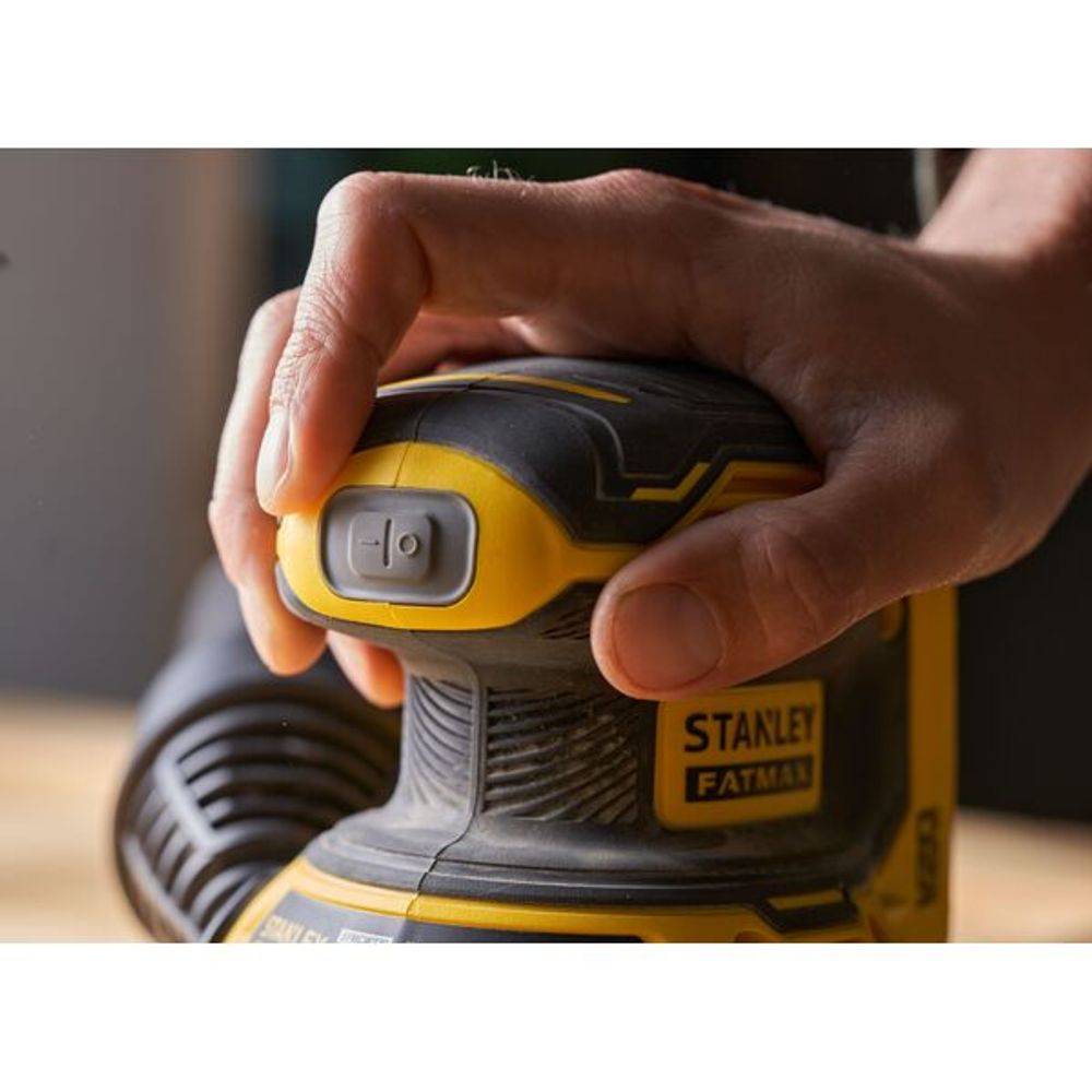 Stanley Fatmax eksentersliper 18V 125mm SFMCW220B-XJ