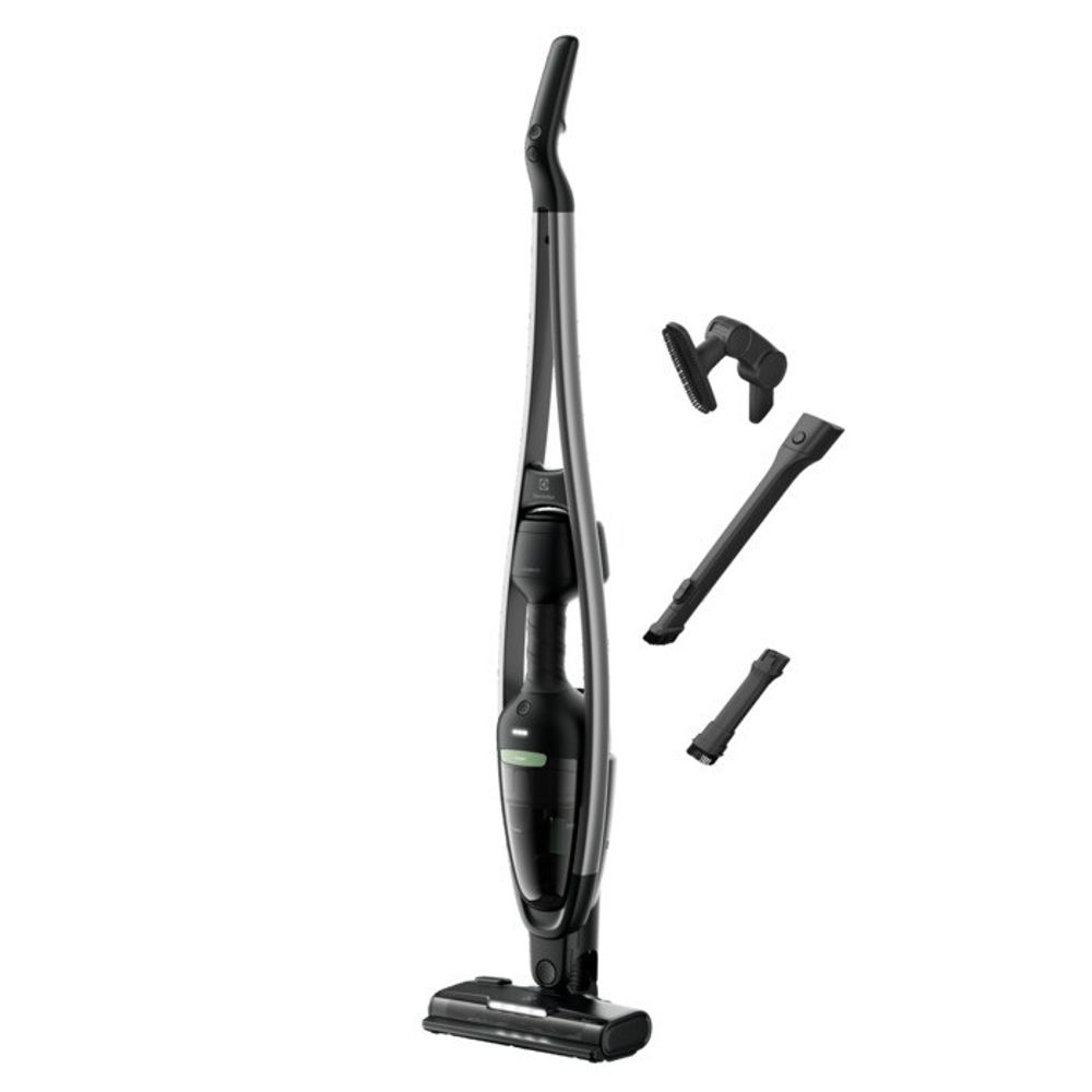 Electrolux oppladbar støvsuger 600 sort ES62B25GRN