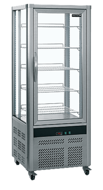 Hovedbilde Tefcold display kjølemonter 180 cm sølv UPD200