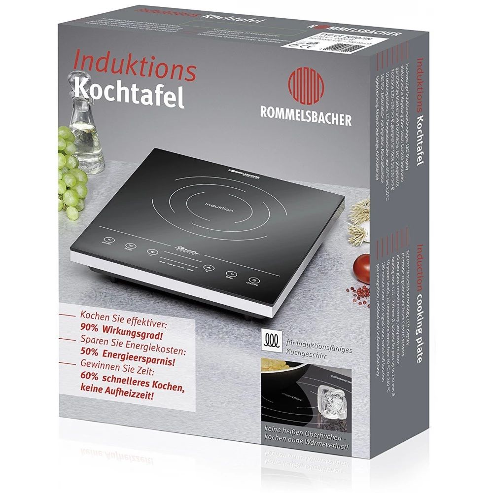 Rommelsbacher enkel  induksjonskokeplate 2000 W CT 222010