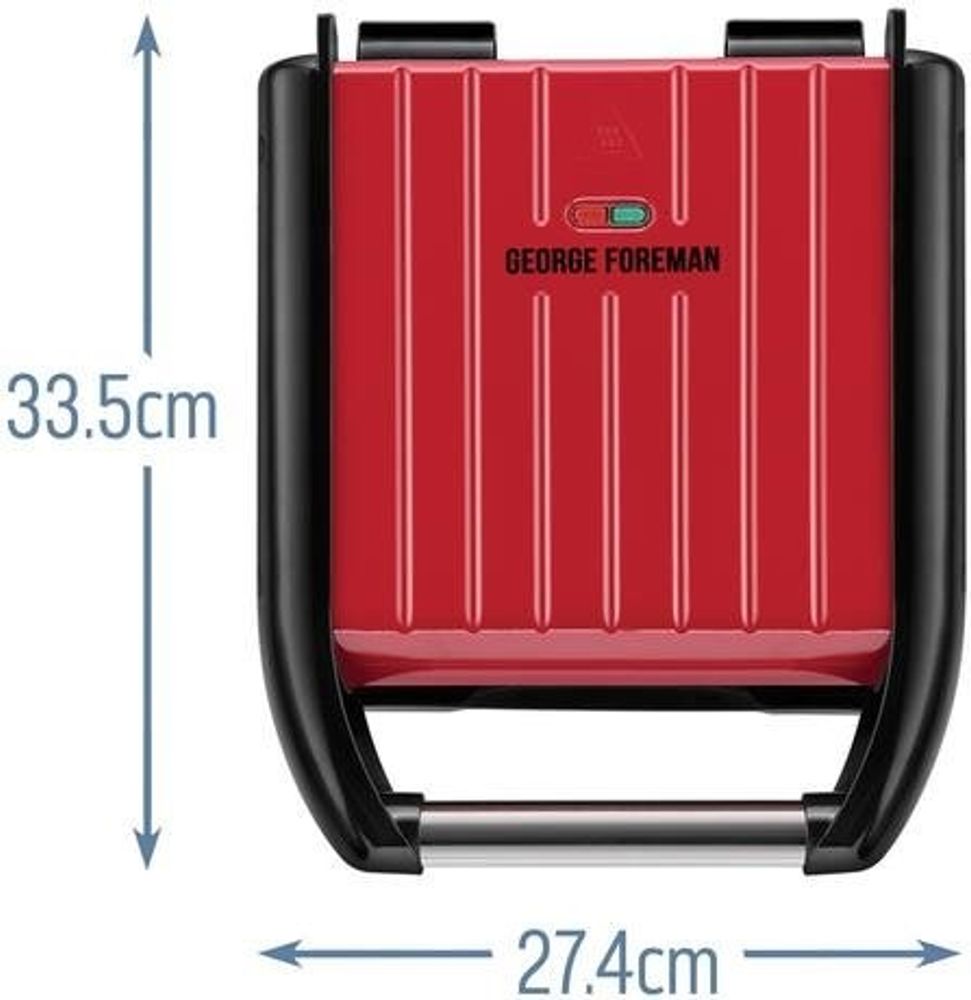 George Foreman compact stålgrill 2025030 