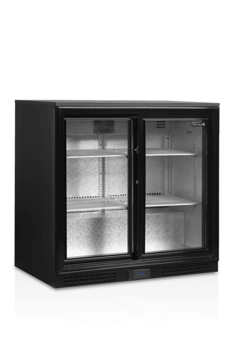 Hovedbilde Tefcold barkjøleskap/backbar med skyvedører DB201S 
