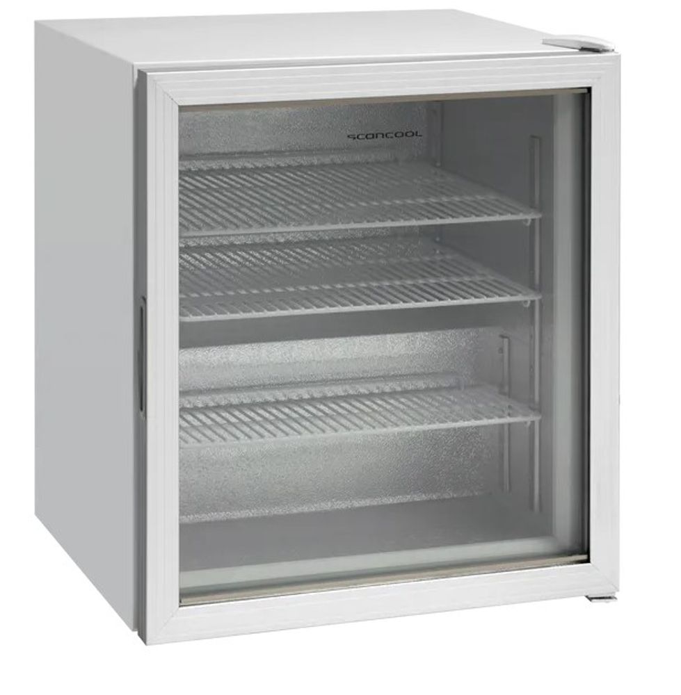 Scandomestic display fryseskap ltr 92 hvit SD 76 E 
