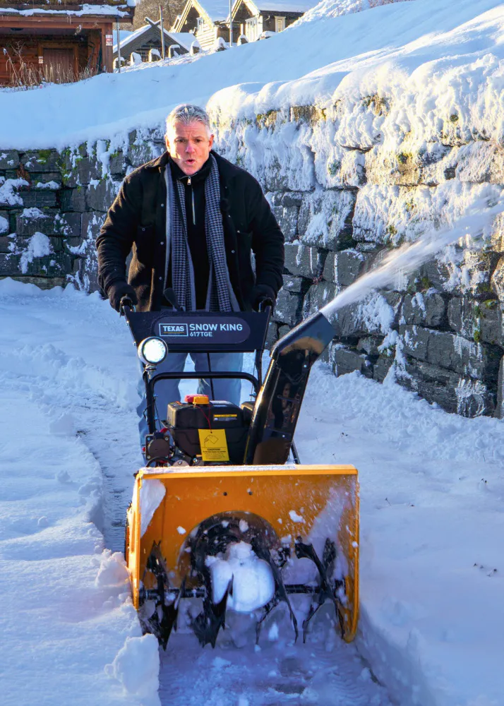 Texas snøfreser Bensin Snow King 617TGE bredde 61 cm 90062503