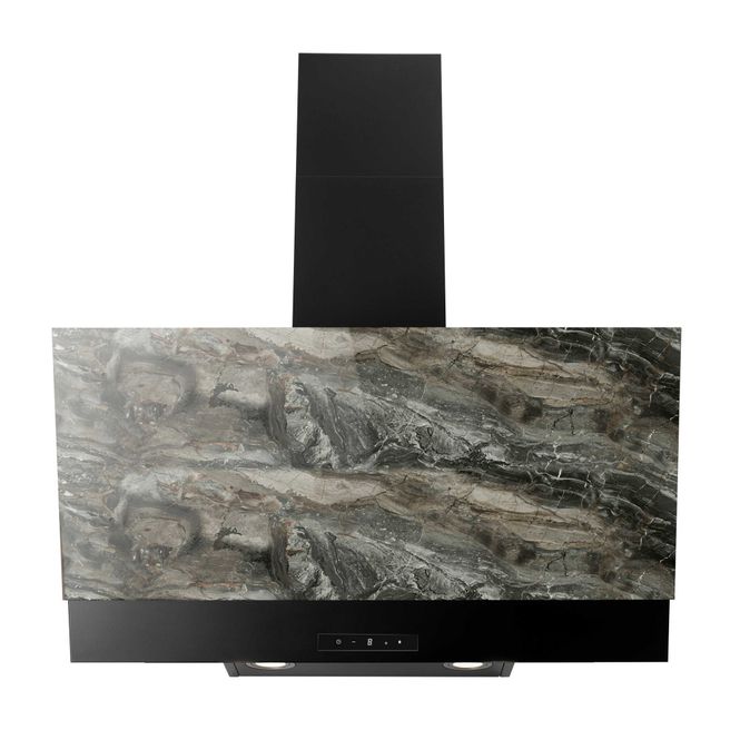 Hovedbilde Eico veggmontert kjøkkenventilator Udine 80 Grey Stone