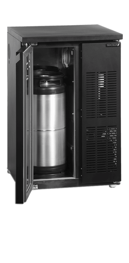 Tefcold fatkjøler svart 86 cm CKC2 