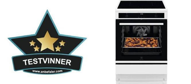 Hovedbilde Electrolux komfyr induksjon hvit LKI6489NOW