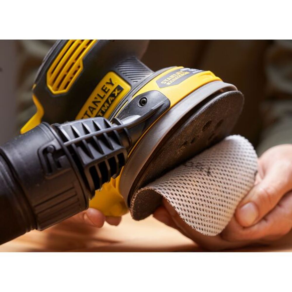 Stanley Fatmax eksentersliper 18V 125mm SFMCW220B-XJ