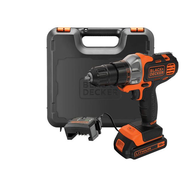 Hovedbilde Black & Decker 18V Bor -/Skruemaskin, Multievo MT218K