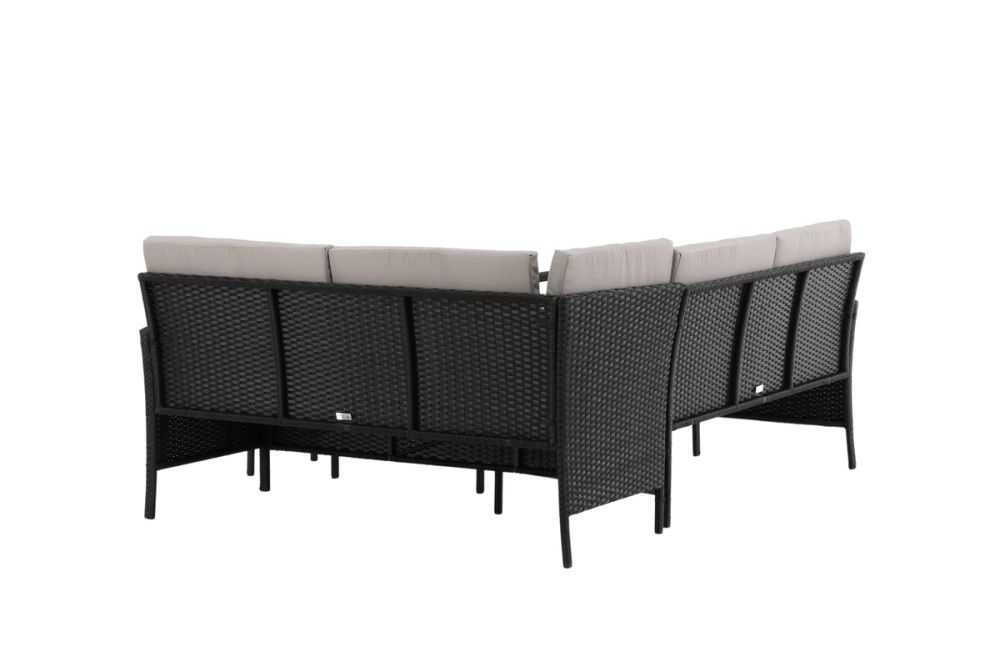 Venture Design Knock hjørnegruppe sort/grå 2047-201 