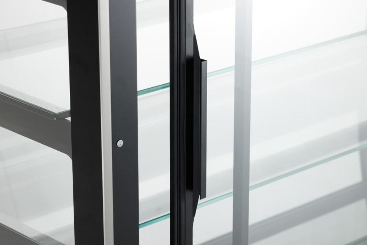 Vibocold kjøledisk Oslo sort 137 cm OSC 100S