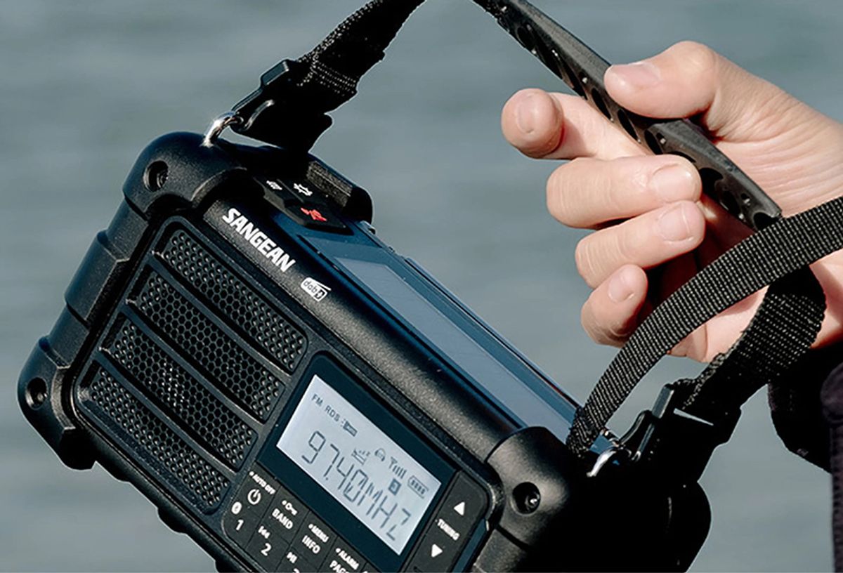 Sangean DAB solcelleradio BT 340098 