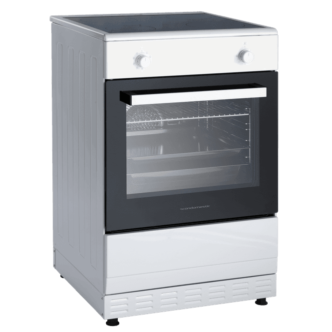 Hovedbilde Scandomestic komfyr hvit 60L FCI900W