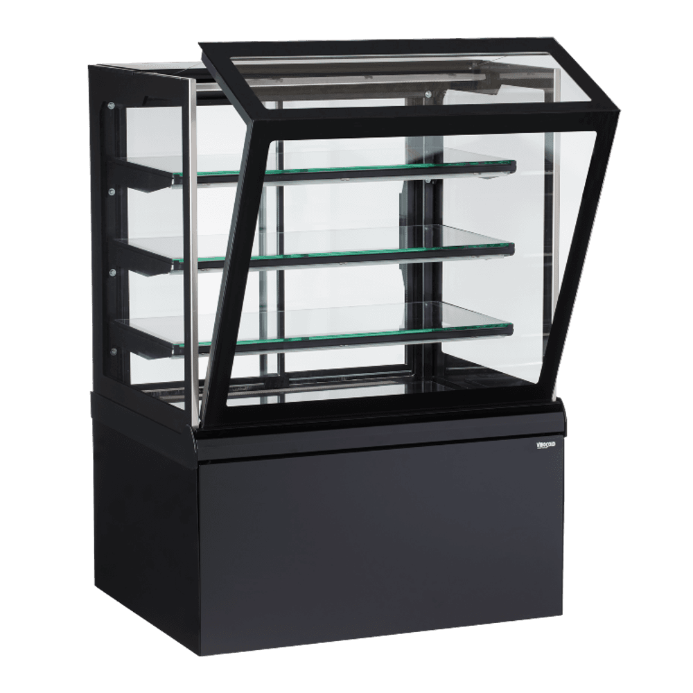 Vibocold kjøledisk Oslo energibesparende sort 137 cm OSC 100S ECO
