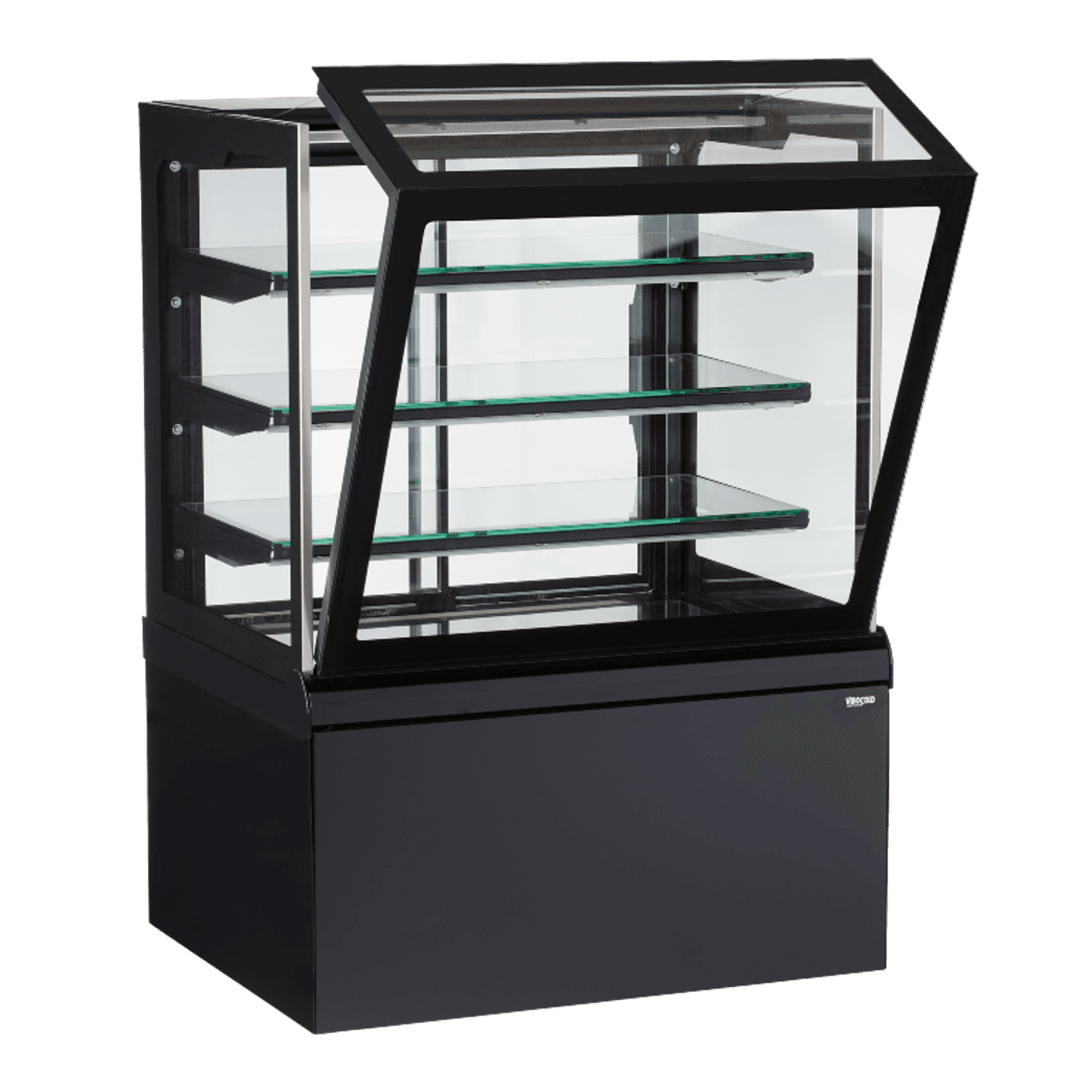Vibocold kjøledisk Oslo energibesparende sort 137 cm OSC 100S ECO