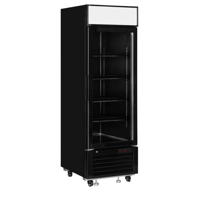 Hovedbilde Tefcold displayfryseskap sort 205 cm LGF2500B