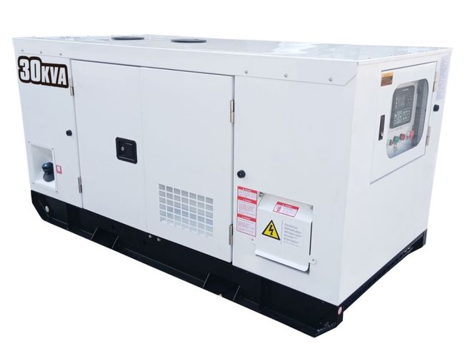 Hovedbilde Power Mate 30 KVA L3 diesel aggregat innkapslet 400V 3 fase