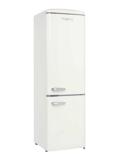 Hovedbilde FrigeluX retro vintage kombiskap 244 L creme CB255RCD