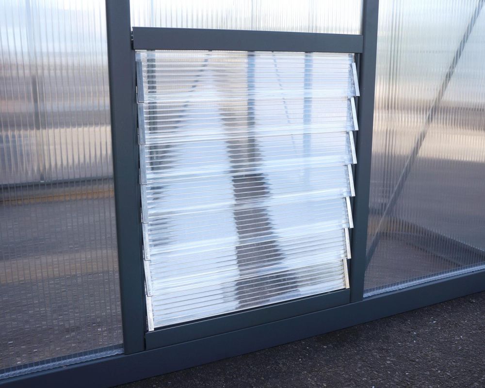 Canopia by Palram lamell drivhus vindu sølv