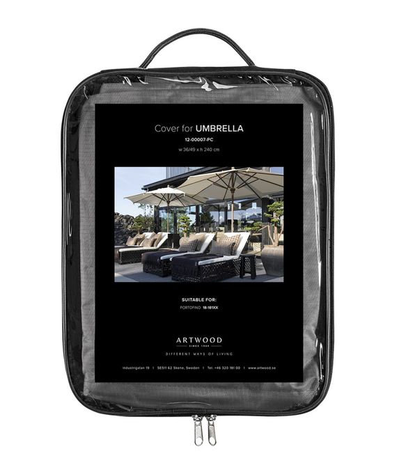 Hovedbilde Artwood trekk parasoll til Portofino