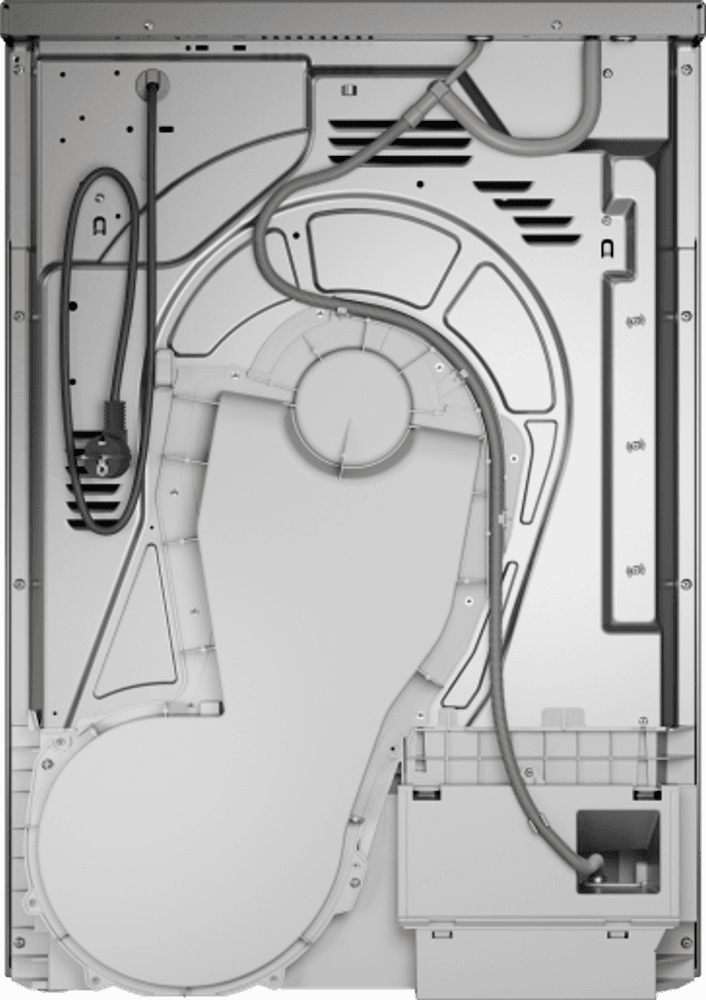 ASKO tørketrommel 9kg hvit T309HCW