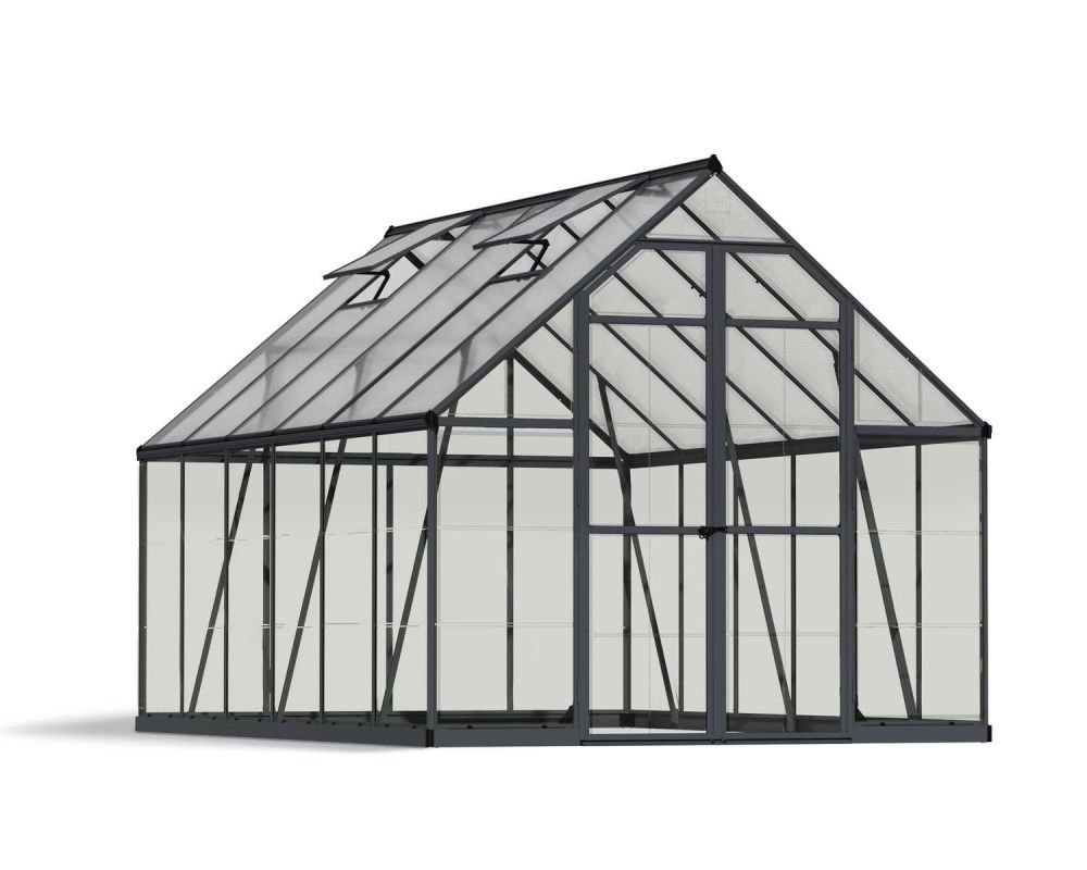 Canopia by Palram Balance drivhus 367 X 264 cm grå