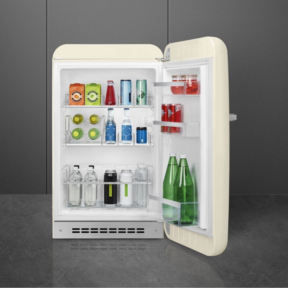 Smeg kjøleskap krem/cream 50`s retro FAB10HRCR5 