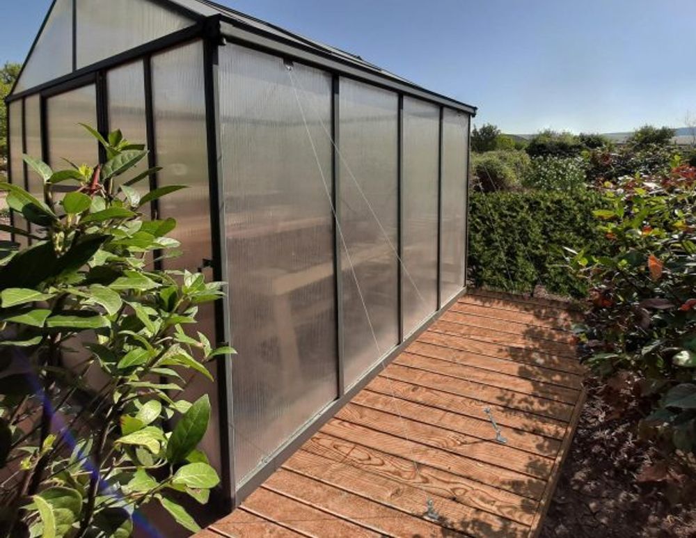 Canopia by Palram Drivhus Glory 484 x 253 Grå