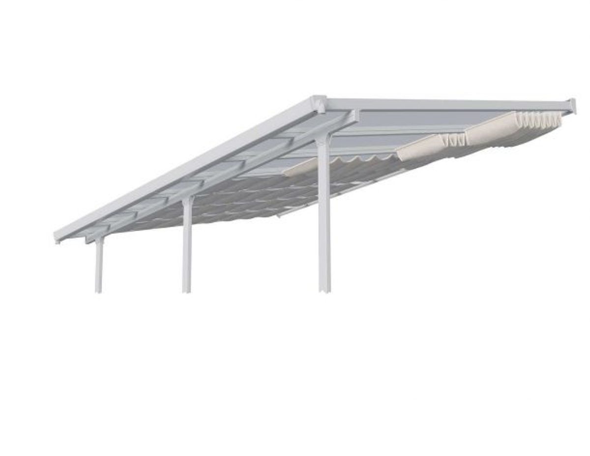 Canopia by Palram tak persienner 300 x 305 cm hvit 705869