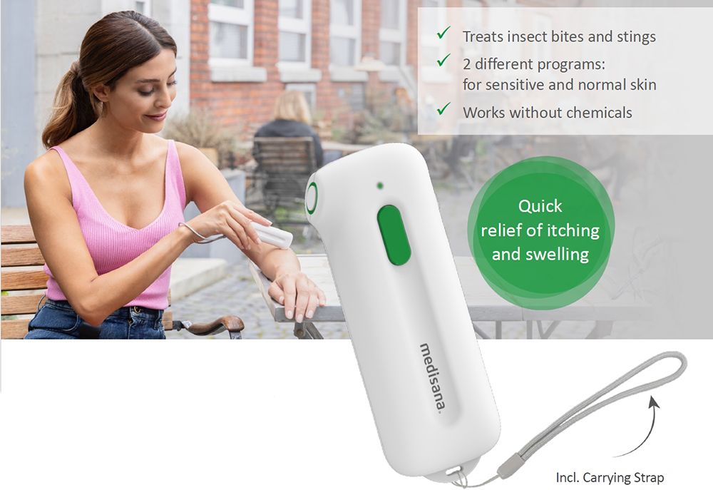 Medisana IB-100 Insektskløe-demper – Effektiv lindring uten kjemikalier